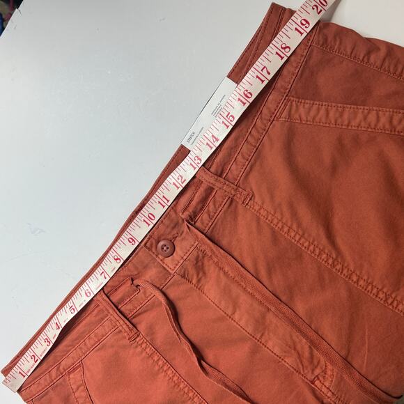 American Eagle Baggy Convertible Cargo Jogger Pants Terracotta Plus Size 18 - Picture 5 of 11